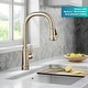 preview thumbnail 145 of 154, Kraus 2-Function 1-Handle 1-Hole Pulldown Sprayer Brass Kitchen Faucet