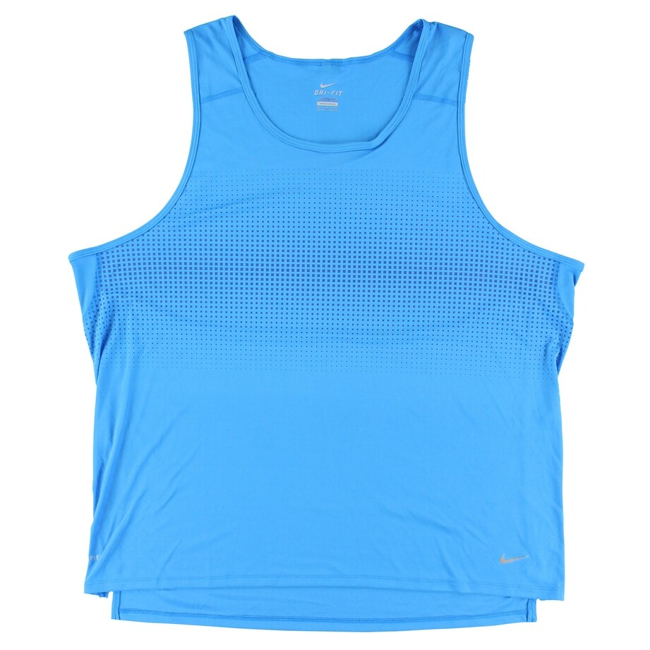 light blue nike tank top