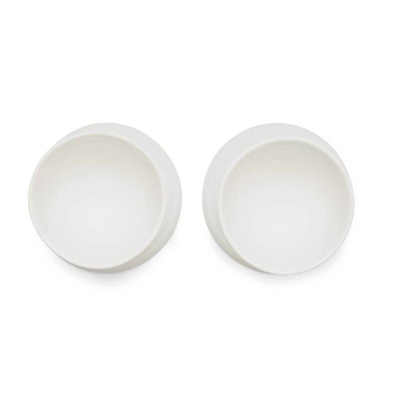 Portmeirion Sophie Conran White Set of 2 Egg Cups - 3.5 inch
