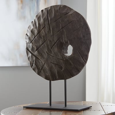 Signature Design by Ashley Dashburn Black/Brown Sculpture - 12"W x 4"D x 16"H