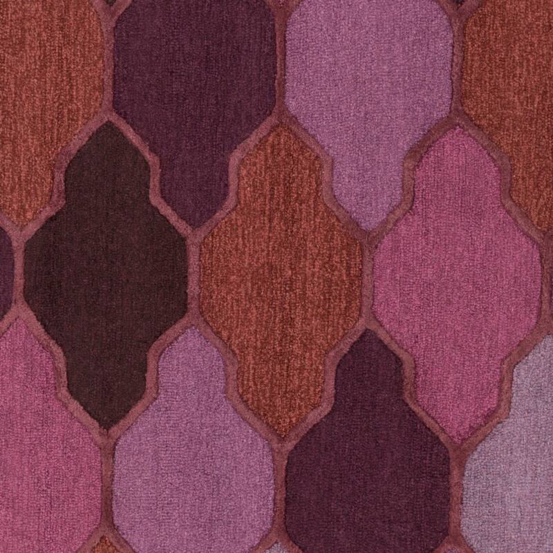 Hand-Tufted Ryde Moroccan Trellis Wool Rug