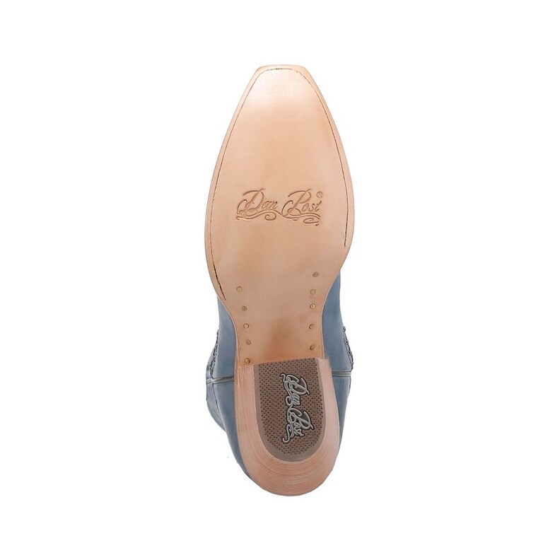 Dan Post Western Boots Womens Donnah Snip Toe Studs Blue DP4277