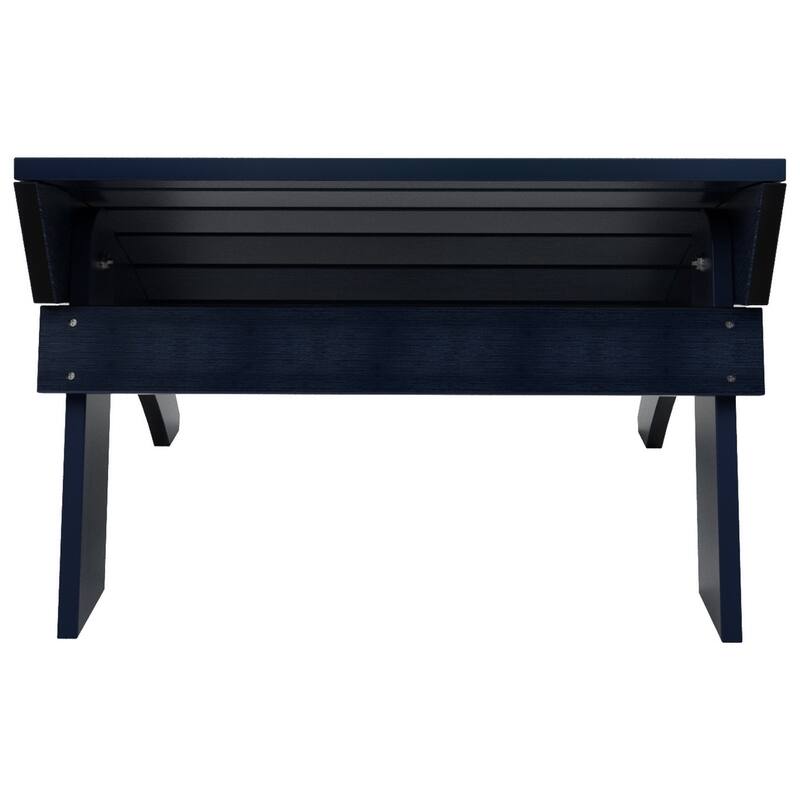 Vineyard HIPS Outdoor Eco-Friendly All Weather Adirondack Chair Ottoman