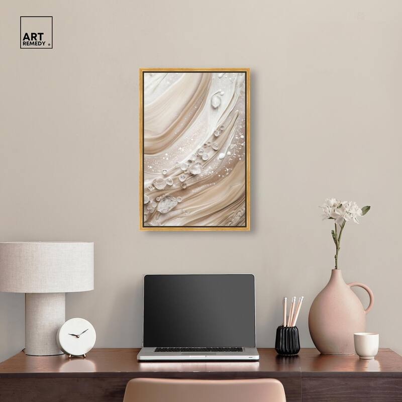 Viscous Veils II Canvas by Art Remedy