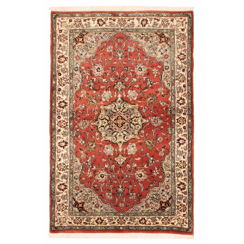 Andelz Navy, Red Rug 3'8" x 15'10" - 4'2 x 6'7 - Dark Copper - 4'2 x 6'7