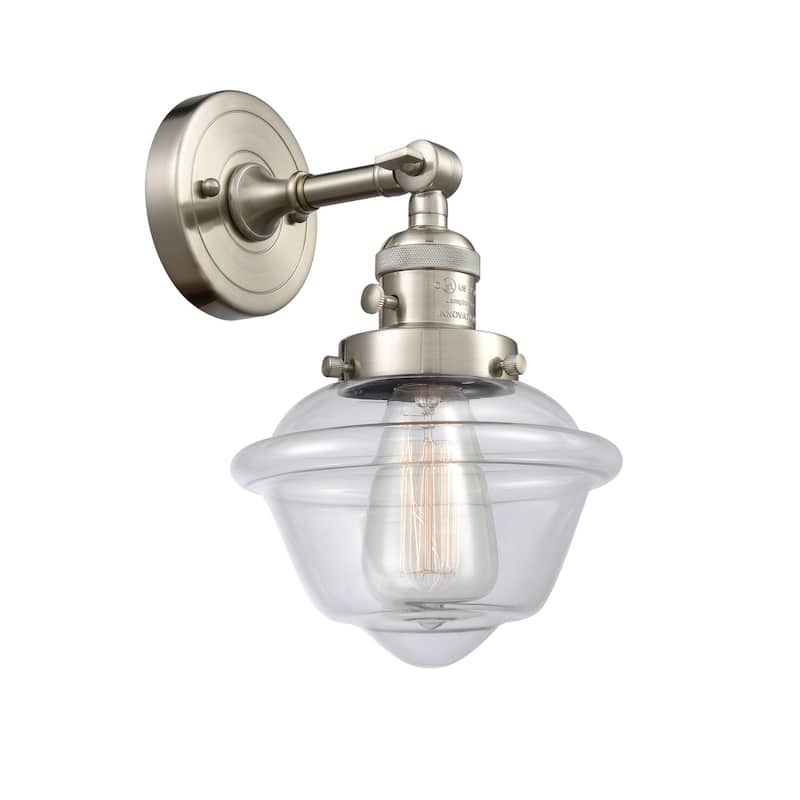 Innovations Lighting Small Oxford Single Light 12" Tall Bathroom