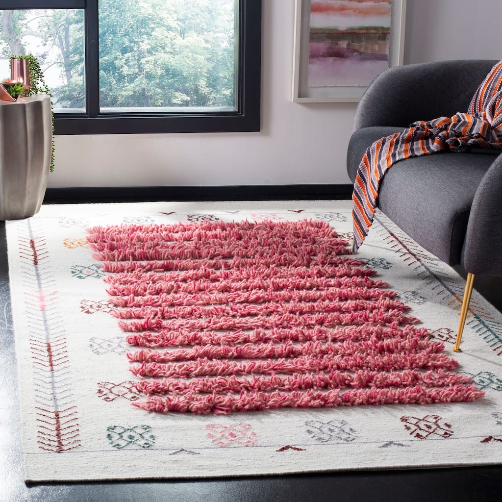 SAFAVIEH Hand-knotted Kenya Santiaga Southwestern Tribal Wool Rug