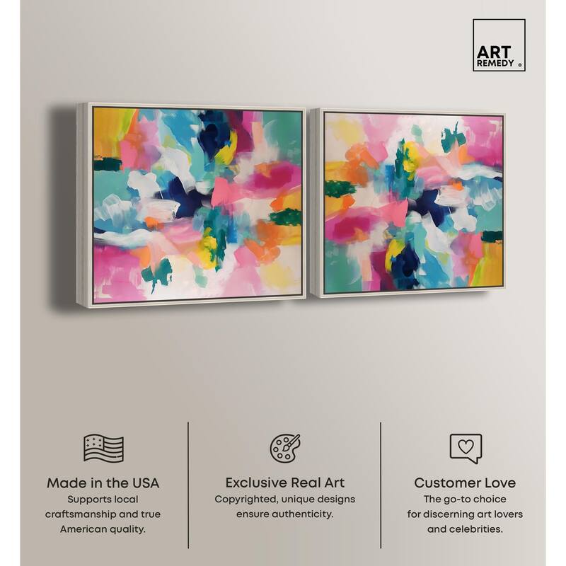 Cat Deco Canvas by Art Remedy