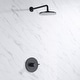 preview thumbnail 8 of 27, Luxier SS-B01 Single-Handle 1-Spray Shower Faucet with Valve