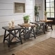 preview thumbnail 1 of 35, Bryson Rustic X-Base End Table with Shelf by iNSPIRE Q Classic