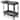 Utility Service Cart-2 Tiers, 2-5" Swivel Wheels, 550lb. Capacity, - 2 Shelves 2 Swivel 40x17