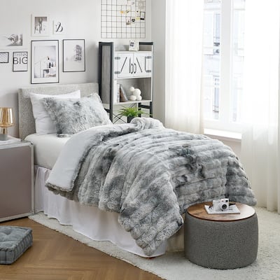 Snowball Chunky Bunny® - Coma Inducer® Comforter Set - Monsoon Gray