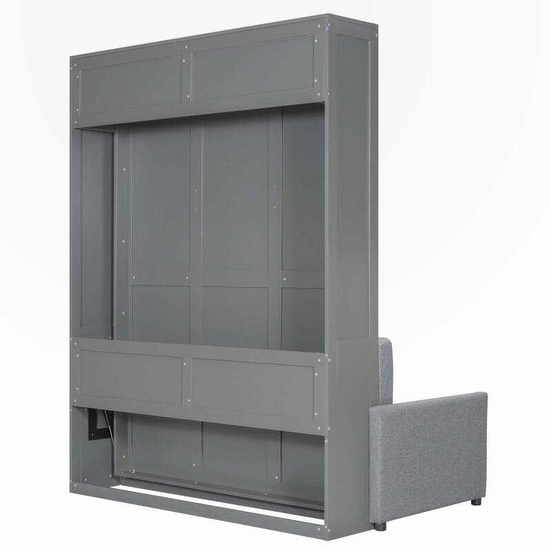 Queen Size Murphy Bed Wall Bed with Cushion