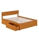 preview thumbnail 60 of 83, Orlando Platform Bed with Footboard and Storage Drawers