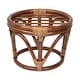 preview thumbnail 4 of 17, Bali 18-inch Footstool with Solid Outdoor Cushion
