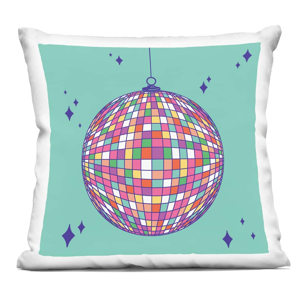 Stupell Geometric Modern Disco Ball Decorative Printed Throw Pillow Design by Sazerelli Designs