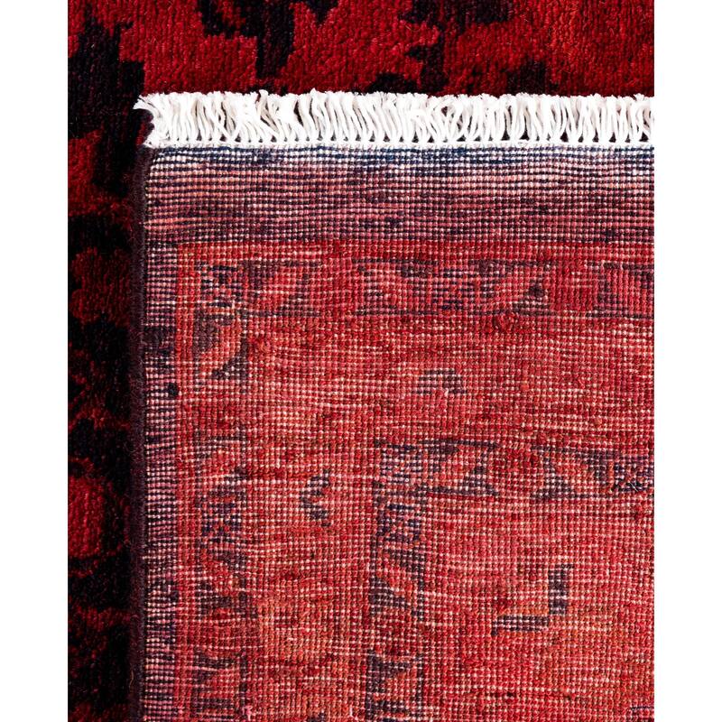 Overdyed One-of-a-Kind Hand-Knotted Area Rug - Pink - 8' 2" x 10' 3"