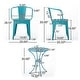 preview thumbnail 29 of 28, Colmar Outdoor 3-piece Bistro Set by Christopher Knight Home