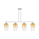 Option Brushed Satin Nickel / Amber