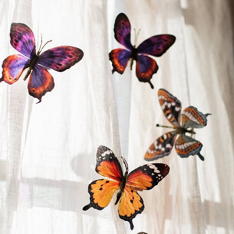 RusticReach Butterfly Clips Randomly Picked Set of 5 - Multi