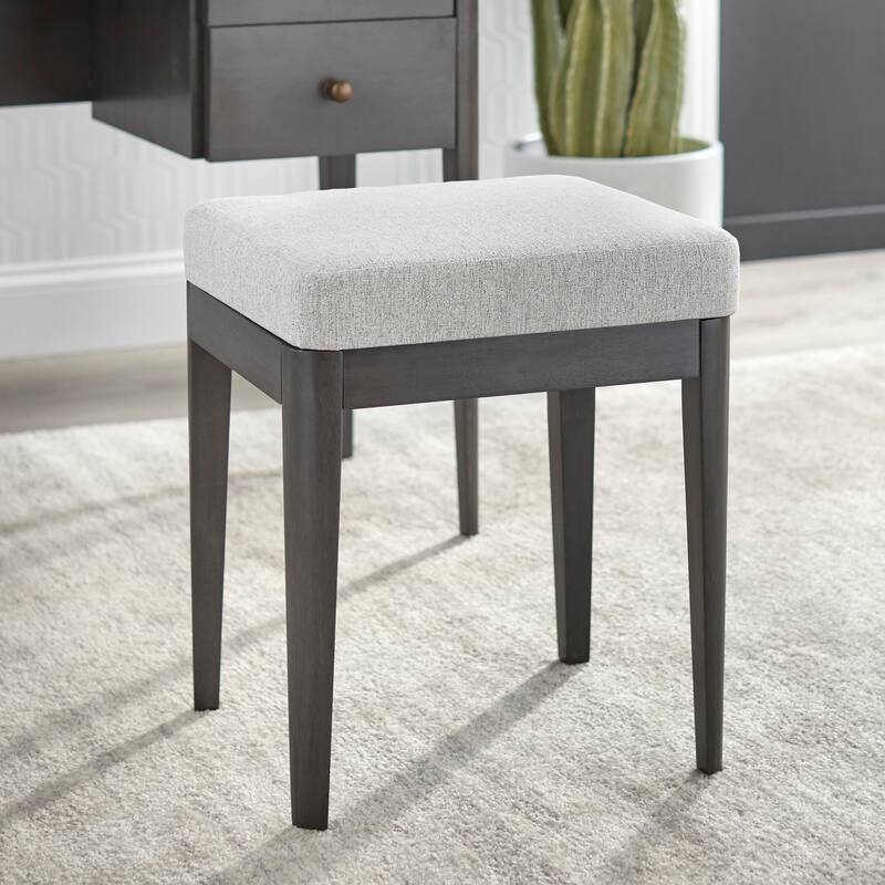 Lifestorey Parc Vanity Desk and Stool Set