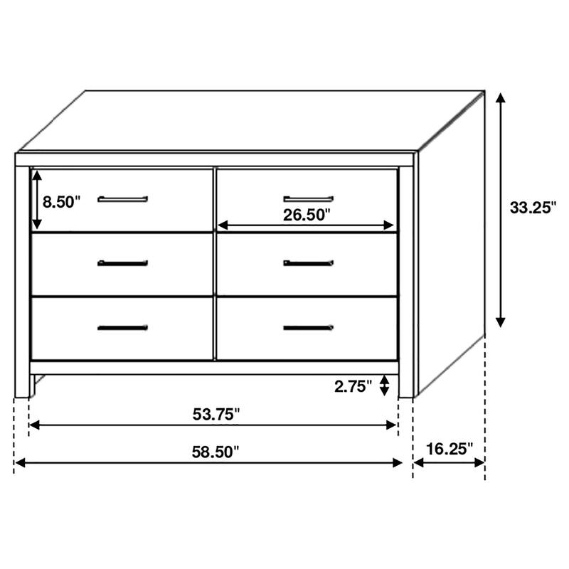 Brantford Storage Bedroom Set Barrel Oak