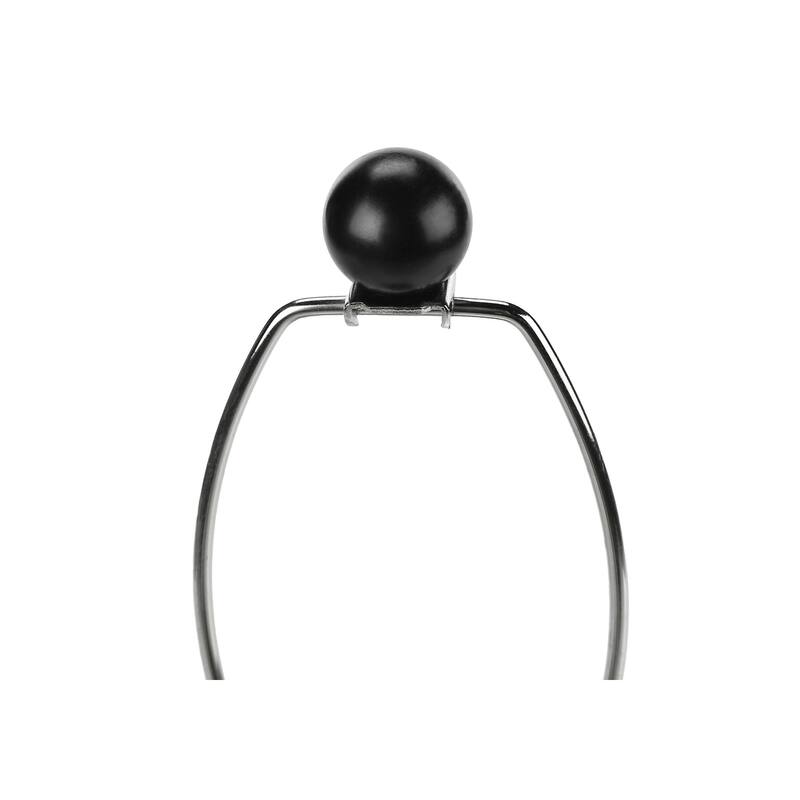 Lighting, 24"h, Table Lamp, Black Resin, Ivory / Cream Shade, Contemporary