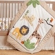 preview thumbnail 4 of 3, Zuma 4 Piece Crib Bedding Set - Levtex Baby