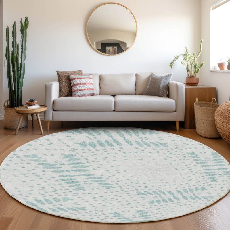 Machine Washable Indoor/ Outdoor Chantille Global Boho Rug