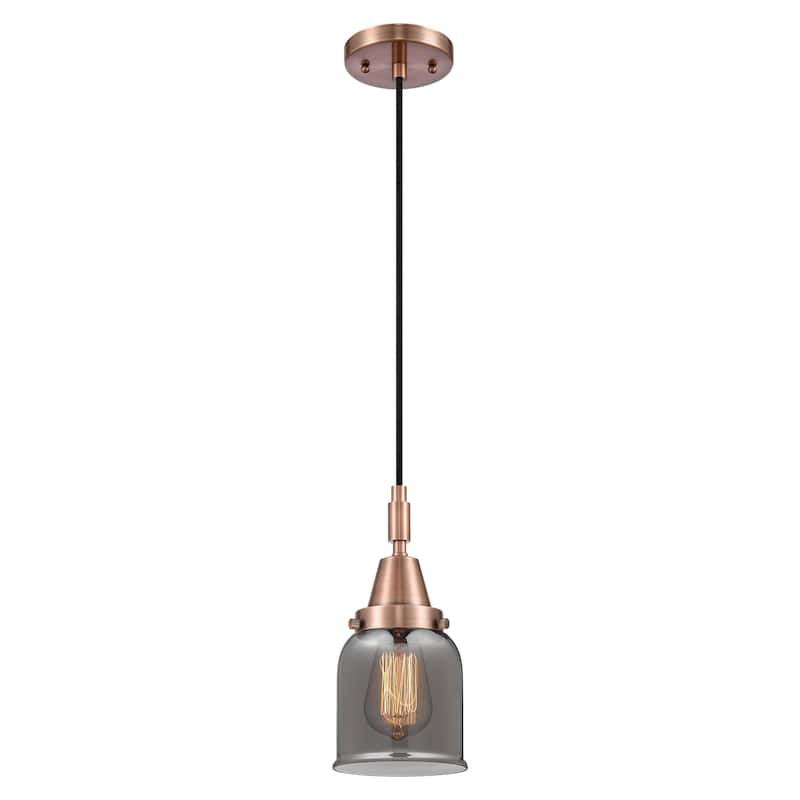 Innovations Lighting 447-1P-G53 Bell 5" Wide Mini Pendant with Light