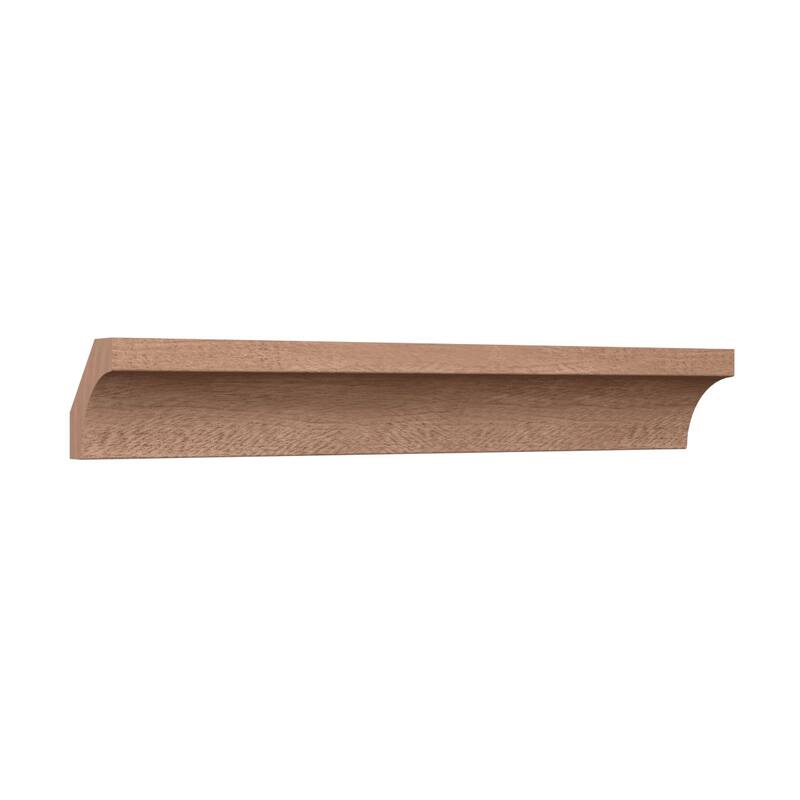 WM86 9/16-in D x 1-5/8-in W x 96-in L Americraft Solid Hardwood Stain Grade Cove Moulding