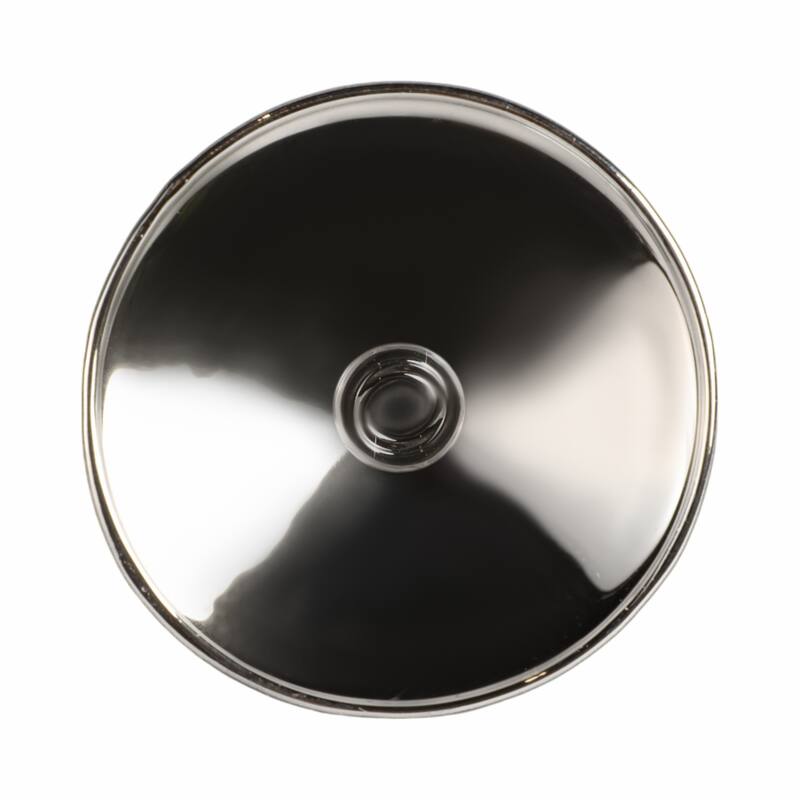 Modern Bubble Glass Candle Holder with Rounded Accent Base