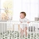 preview thumbnail 4 of 4, Sweet Jojo Designs Sage Green Woodland Boy Girl Gender Neutral Unisex Satin Fitted Crib Sheet Forest Pine Tree Watercolor Trees