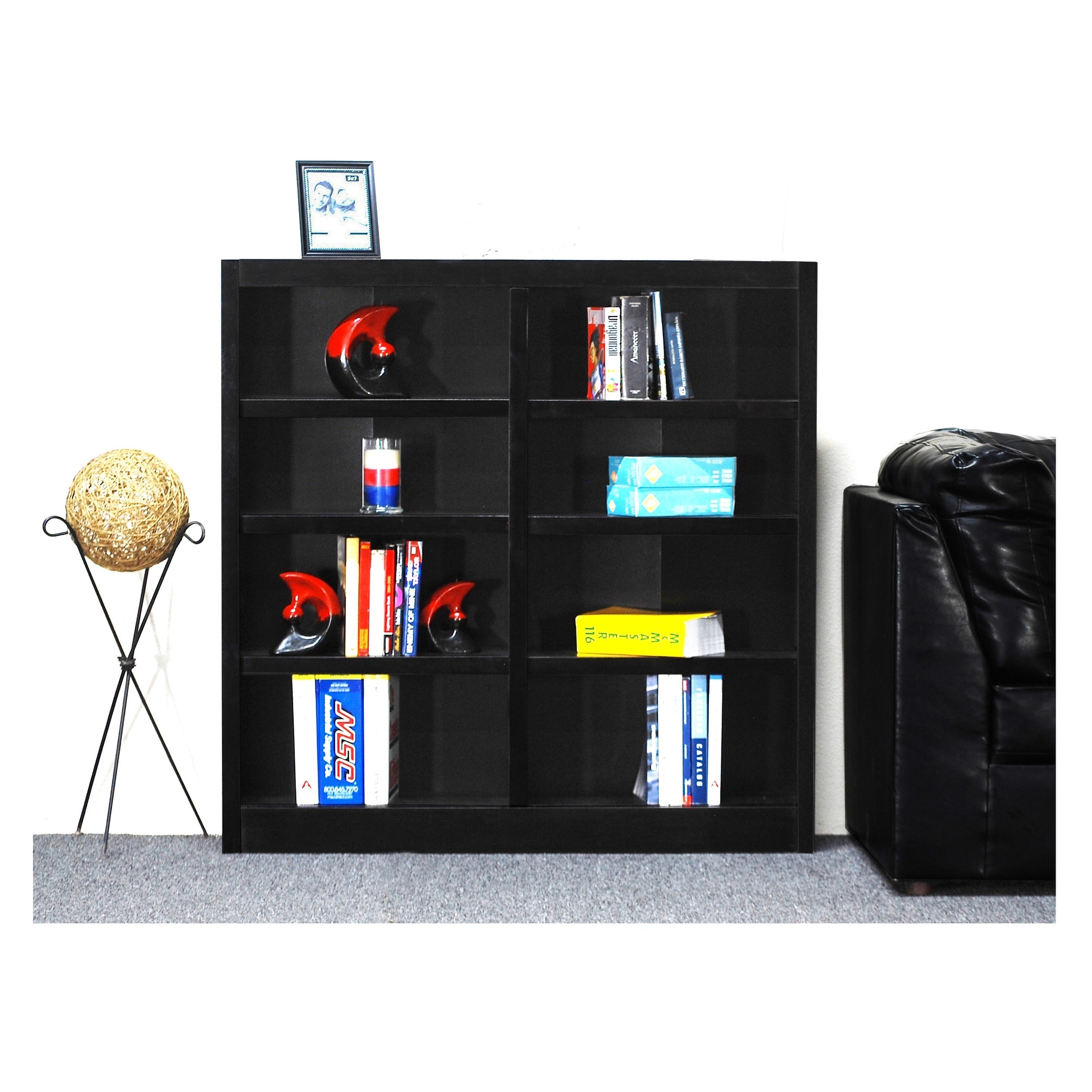 Concepts in wood online double wide bookcase