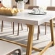 preview thumbnail 14 of 20, Dining Table for 8 People, 70.87-inch Rectangular Wood Kitchen Table