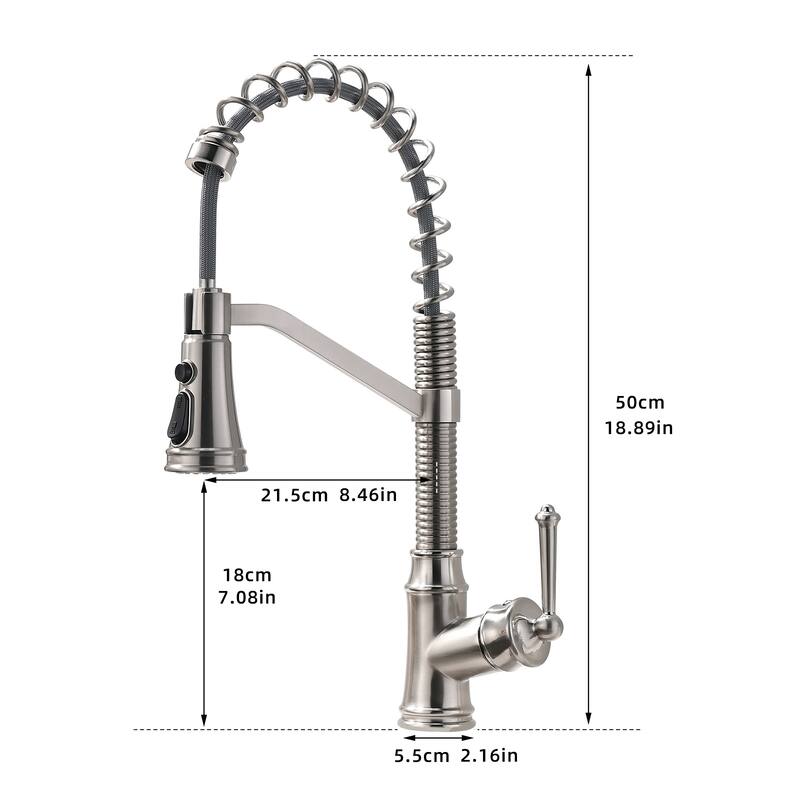 Kitchen Faucet with Pull Down