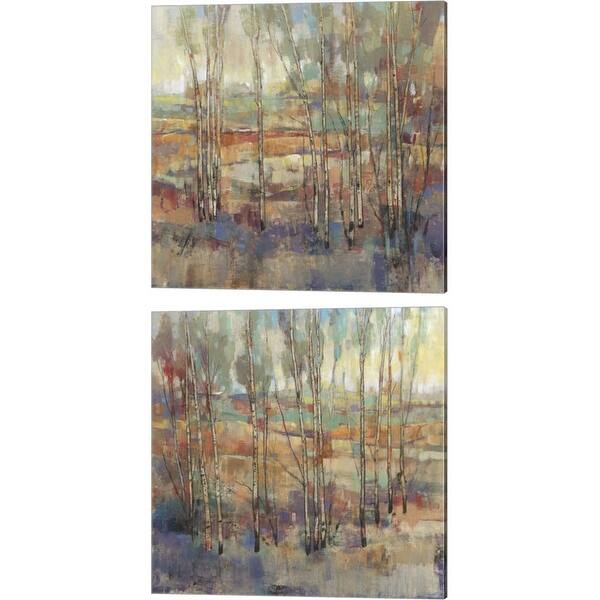 Timothy O'Toole 'Kaleidoscopic Forest' Canvas Art (Set of 2) - Bed Bath ...