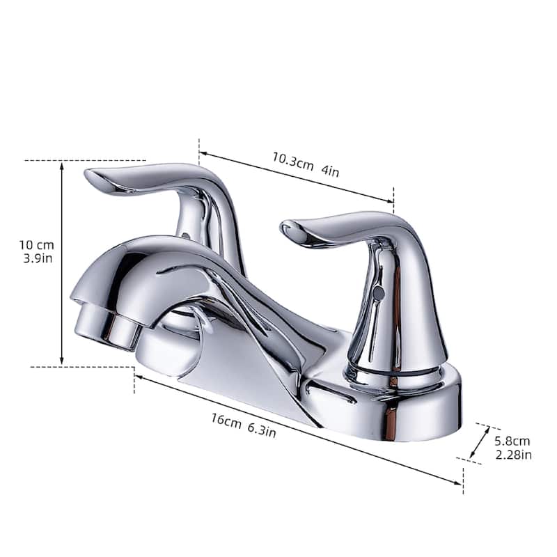 Centerset Bathroom Faucet Single Handle