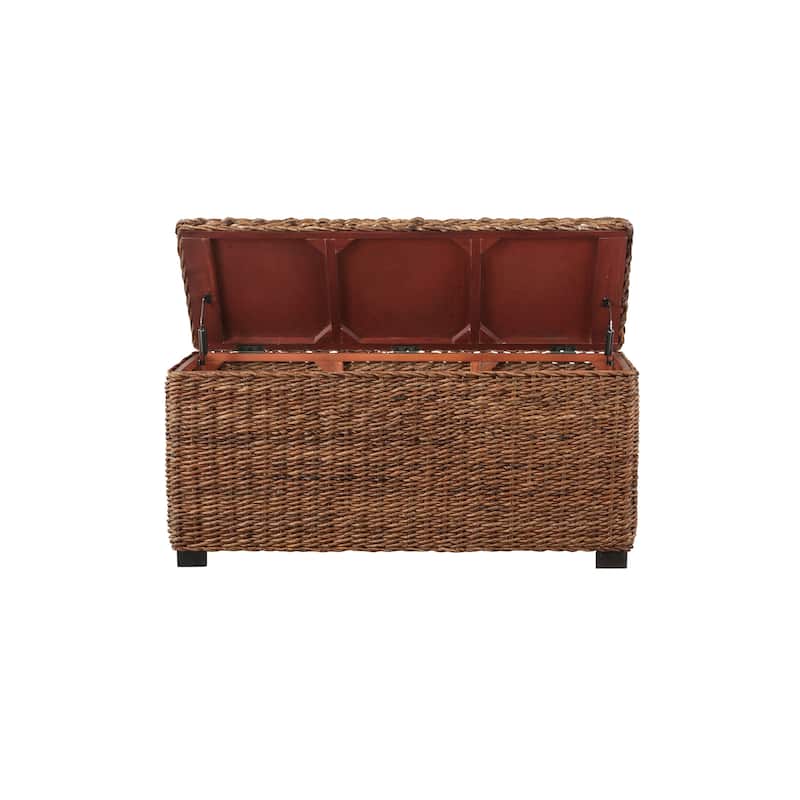 Caswell Woven Banana Leaf Storage Trunk