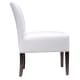 preview thumbnail 21 of 51, Samantha Indoor Living Room Velvet Slipper Chair by Sole Designs
