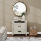 preview thumbnail 1 of 18, WAMPAT Dresser for bedroom, Accent Chests of 3 Drawers,Storage Cabinet white 1 pack