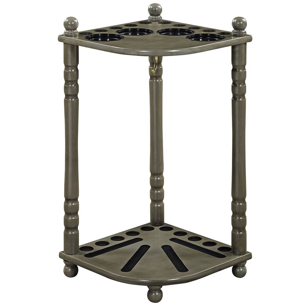 Floor Cue Rack with Round Legs - 16x16x24