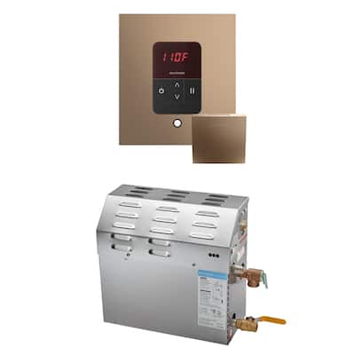 Mr Steam R07C10BJ0000 Ms Itempo Square Package 7.5 kW (7500 W) Steam - Nouveau Bronze