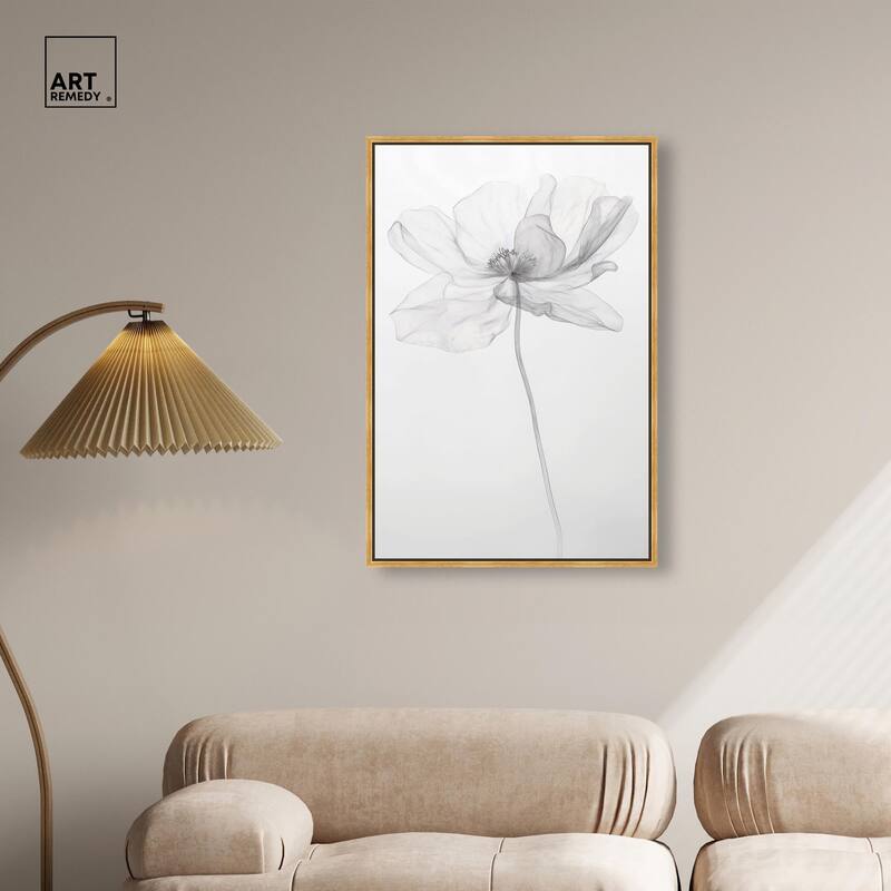Fragile Beauty I Canvas by Art Remedy
