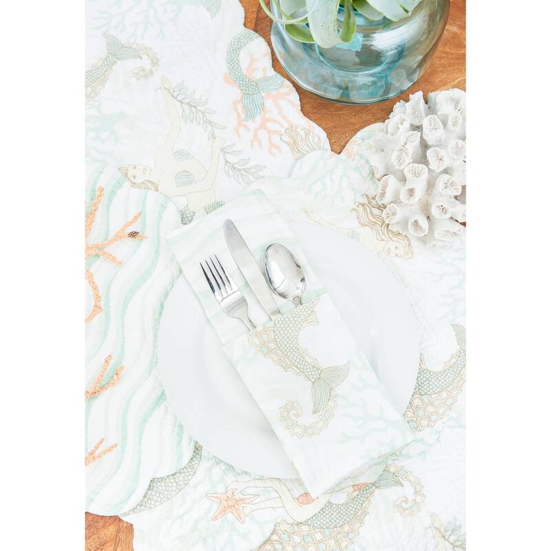 Mystic Echoes Cotton Reversible Napkin Set of 6 - Set of 6
