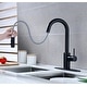 preview thumbnail 11 of 45, Ultra Faucets Euro Collection Single-Handle Kitchen Faucet With Pull-Down Spray