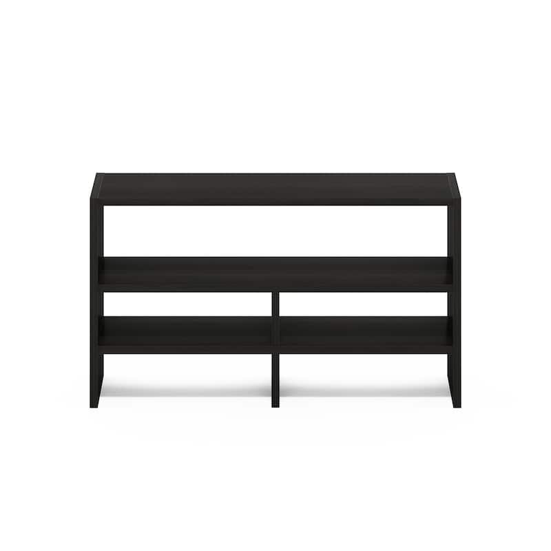 Furinno Hermite Desk Top Organizing Shelf Bookcase - Espresso