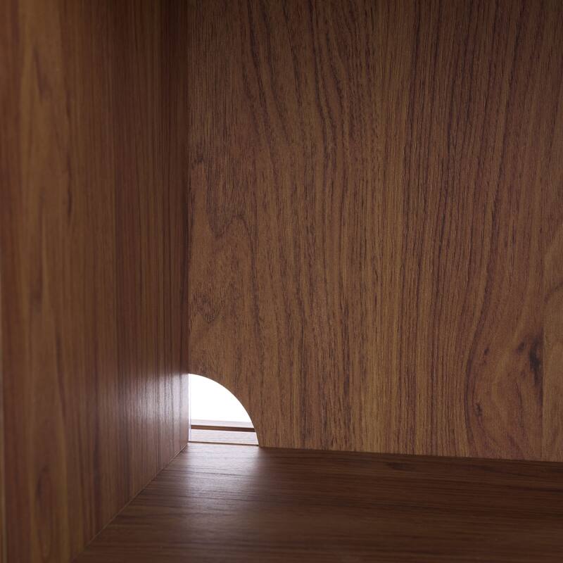 SAFAVIEH Home Sabby Tambour Door Compact Sideboard/TV Stand - 39"W x 20"D x 32"H