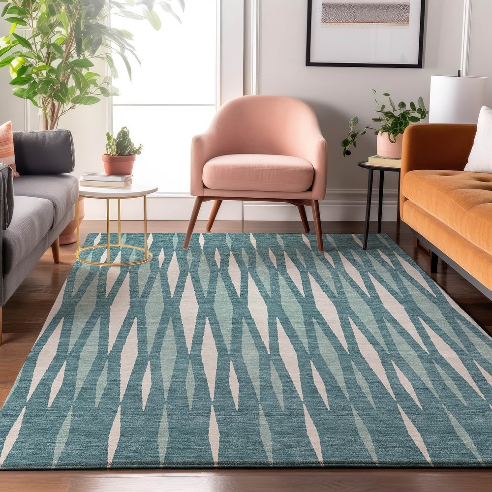 Premium Washable Super Soft Modern Kris Mayfield Rug