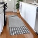 preview thumbnail 99 of 132, Premium Washable Super Soft Modern Zen Mayfield Rug Gray - 2'3" x 7'6"